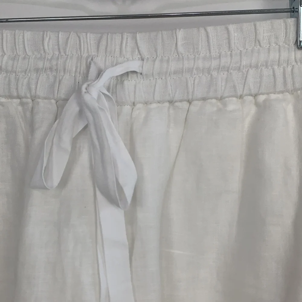 J Crew NWT white wide leg slacks - Picture 4 of 10